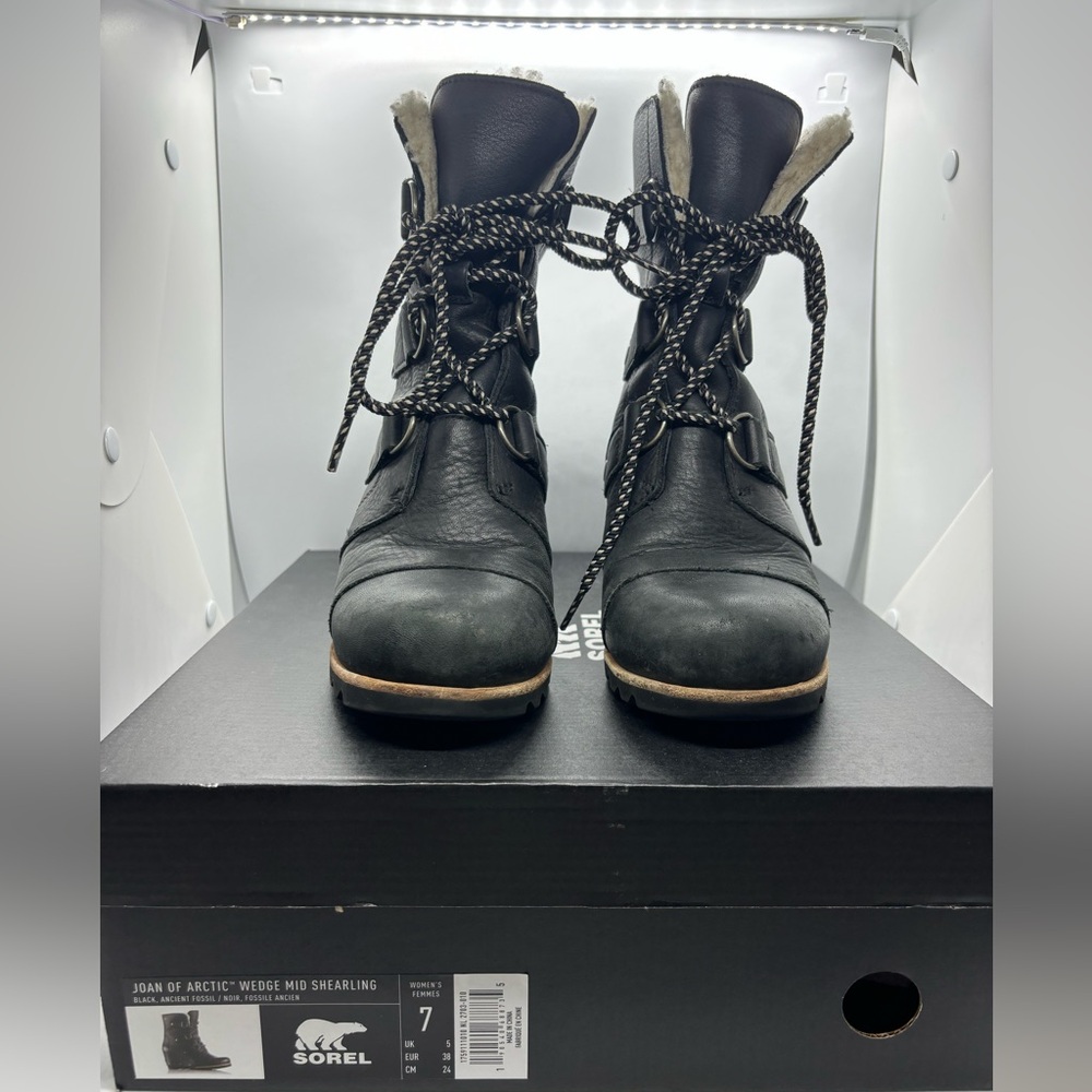 Sorel Joan Of Arctic Wedge Mid Shearling